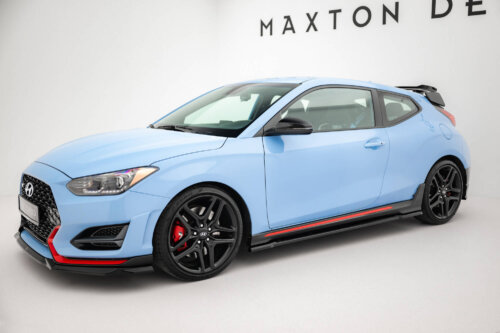 Maxton splitter set for Hyundai Veloster N Mk2