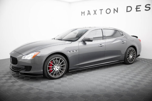 Maxton splitter set for Maserati Quattroporte Mk6