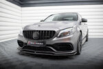 Maxton splitter set for Mercedes-AMG C63 Sedan / Estate W205 Facelift