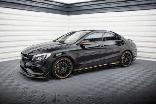 Maxton splitter set for Mercedes-AMG CLA 45 Aero C117 Facelift