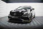 Maxton splitter set for Mercedes-AMG CLA 45 Aero C117 Facelift