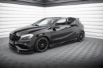 Maxton splitter set for Mercedes-Benz A AMG-Line W176 Facelift