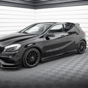 Maxton splitter set for Mercedes-Benz A AMG-Line W176 Facelift