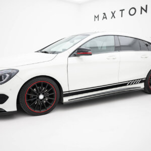 Maxton splitter set for Mercedes-Benz CLA Shooting Brake AMG-Line X117