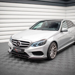 Maxton splitter set for Mercedes-Benz E AMG-Line Sedan W212 Facelift