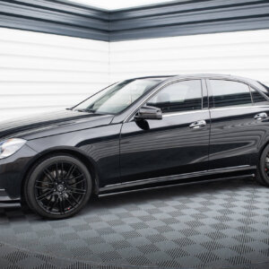 Maxton splitter set for Mercedes-Benz E Sedan W212 Facelift