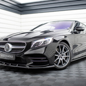 Maxton splitter set for Mercedes-Benz S Coupe AMG-Line C217 Facelift