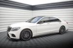 Maxton splitter set for Mercedes-Benz S Long AMG-Line W222 Facelift