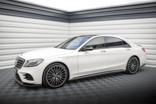 Maxton splitter set for Mercedes-Benz S Long AMG-Line W222 Facelift