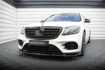 Maxton splitter set for Mercedes-Benz S Long AMG-Line W222 Facelift
