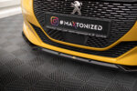 Maxton splitter set for Peugeot 208 GT Mk2