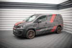 Maxton splitter set for Peugeot Partner Mk3