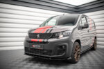 Maxton splitter set for Peugeot Partner Mk3