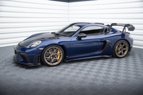 Maxton splitter set for Porsche 718 Cayman GT4 RS 982c