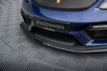 Maxton splitter set for Porsche 718 Cayman GT4 RS 982c