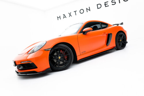 Maxton splitter set for Porsche 718 Cayman GTS 982c