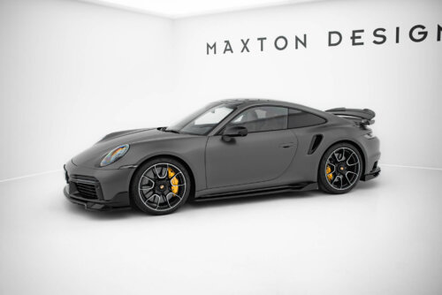 Maxton splitter set for Porsche 911 Turbo S Sport Package 992