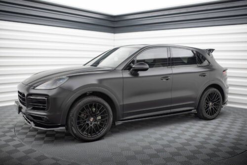 Maxton splitter set for Porsche Cayenne Sport Design SUV / Coupe Mk3
