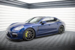 Maxton splitter set for Porsche Panamera E-Hybrid 971 Facelift