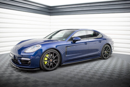Maxton splitter set for Porsche Panamera E-Hybrid 971 Facelift