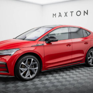 Maxton splitter set for Skoda Enyaq Coupe iV RS