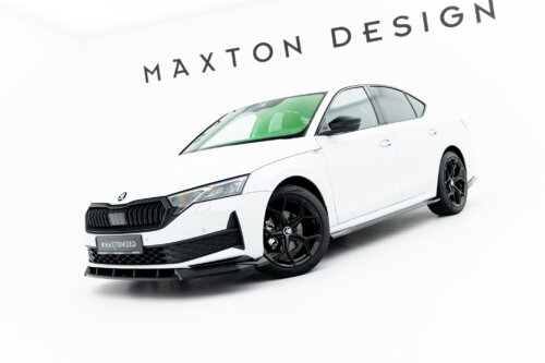 Maxton komplet splittera za Skoda Octavia Sportline Liftback / Combi Mk4 Facelift