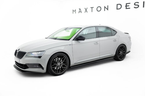 Maxton splitter set for Skoda Superb Liftback Mk3