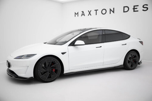 Maxton splitter set for Tesla Model 3 Performance Mk1 Facelift