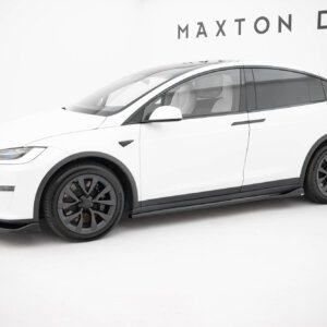 Maxton splitter set for Tesla Model X Mk1 Facelift