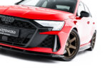 Maxton splitter set V.1 for Audi RS3 Sedan 8Y Facelift