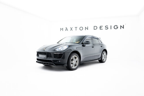 Maxton splitter set V.2 for Porsche Macan Mk1