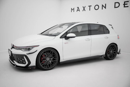 Maxton splitter set V.2 for Volkswagen Golf GTI Mk8 Facelift