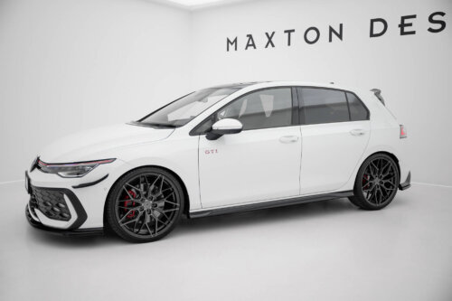 Maxton splitter set V.3 for Volkswagen Golf GTI Mk8 Facelift