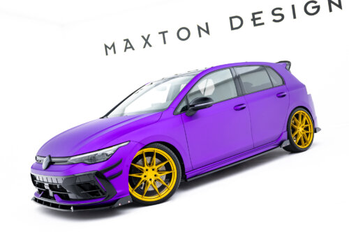 Maxton set splittera V.3 za Volkswagen Golf R Hatchback Mk8 Facelift