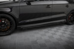 Maxton side flaps for Audi RS3 Sedan 8V Facelift