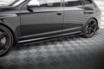 Maxton side flaps for Audi RS6 Avant C6
