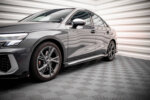 Maxton side flaps for Audi S3 / A3 S-Line 8Y / 8Y Facelift