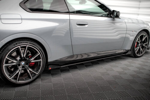 Maxton side flaps for BMW 2 Coupe M-Pack / M240i G42