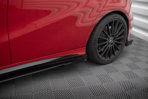 Maxton side skirt diffusers for Mercedes-Benz A 45 AMG W176 Facelift