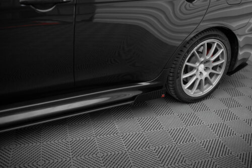 Maxton side skirt diffusers for Mitsubishi Lancer EVO X