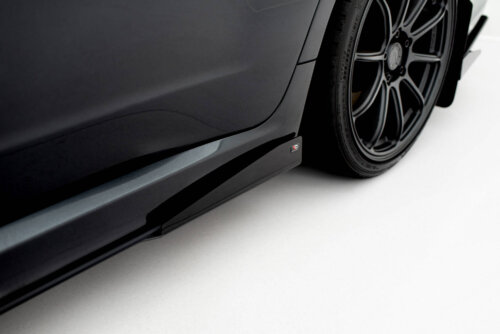Maxton side skirt diffusers for Subaru Impreza WRX STI Mk3 Facelift