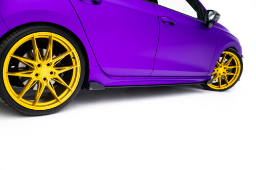 Maxton side skirt diffusers for Volkswagen Golf R Hatchback Mk8 / Mk8 Facelift