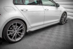 Maxton side skirt diffusers for Volkswagen Golf R Mk7