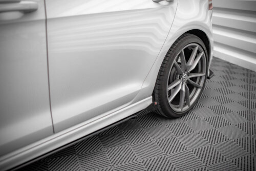 Maxton side skirt diffusers for Volkswagen Golf R Mk7