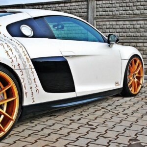 Maxton side skirt diffusers for Audi R8 Mk1