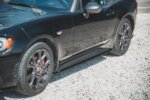 Maxton side skirt diffusers for Abarth 124 Spider