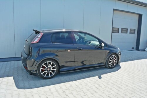 Maxton side skirt diffusers for Abarth Punto Evo