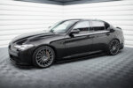 Maxton side skirt diffusers for Alfa Romeo Giulia Veloce
