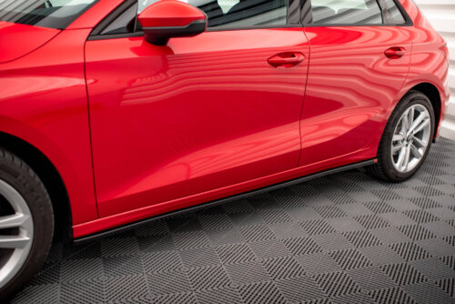 Maxton side skirt diffusers for Audi A3 8Y