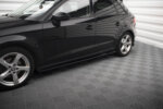 Maxton side skirt diffusers for Audi A3 Sportback 8V Facelift